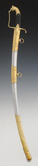 Photo 2 : OFFICER'S LIGHT CAVALRY SABER, First Empire - Restoration. 29214