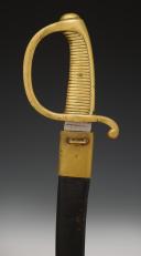 Photo 2 : SABRE TROUPE D'INFANTERIE dit "briquet", modèle An XI, Premier Empire. 29615R