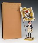 Photo 2 : GEORGES FOUILLÉ, peintre de la Marine (1909-1994) : GARDE NATIONALE DE PARIS 1790, 3ème division, 1er Bataillon, District Les Récollets, XXème siècle. 33366