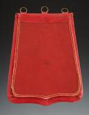 Photo 2 : REPRODUCTION D'UNE SABRETACHE DU 10ème RÉGIMENT DE CAVALERIE STYLE PRUSSIEN, Allemagne, Fabrication XXème siècle. 33973