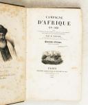 Photo 3 : FERNEL. Campagne d'Afrique en 1830.