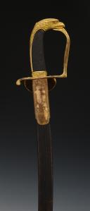 Photo 3 : OFFICER'S SABER OF HUNTERS ON FOOT OF THE ROYAL GUARD OF THE KINGDOM OF ITALY, First Empire. 25855