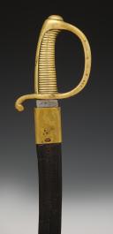 Photo 3 : SABRE TROUPE D'INFANTERIE dit "briquet", modèle An XI, Premier Empire. 29615R