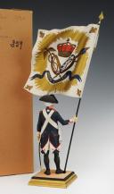 Photo 3 : GEORGES FOUILLÉ, peintre de la Marine (1909-1994) : GARDE NATIONALE DE PARIS 1790, 3ème division, 1er Bataillon, District Les Récollets, XXème siècle. 33366