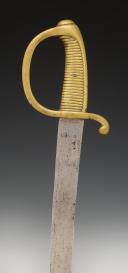 Photo 5 : SABRE TROUPE D'INFANTERIE dit "briquet", modèle An XI, Premier Empire. 29615R