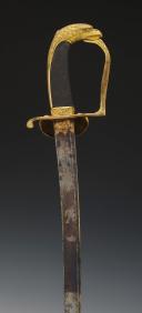 Photo 7 : OFFICER'S SABER OF HUNTERS ON FOOT OF THE ROYAL GUARD OF THE KINGDOM OF ITALY, First Empire. 25855