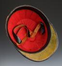 Photo 7 : SHAKO D'OFFICIER SUBALTERNE DE GRENADIERS D'INFANTERIE, 3ème bataillon, 2ème compagnie, modèle 1872, Troisième République. 27787