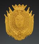 PLAQUE DE POITRAIL D'OFFICIER DES CARABINIERS DE MONSIEUR, Restauration. 28836