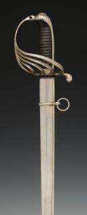 Senior Infantry Officer's Saber of the Battalion of Africa, modified Third Republic model 1855. 29519R