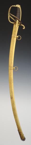 Photo 2 : LIGHT CAVALRY OFFICER'S SABER, First Empire. Item no. 29525