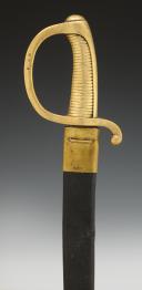 Photo 2 : SABRE TROUPE D'INFANTERIE DIT « BRIQUET », modèle An XIII, daté de mai 1815, Période des Cent Jours. 29609R