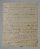 Photo 3 : Chouannerie - LETTER FROM JUST SAPINAUD TO HIS BROTHER residing at Baron de Suzanet's in London, March 4, 1796. 18913-1