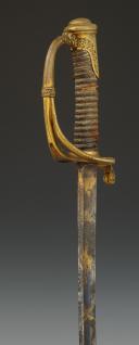 Photo 4 : INFANTRY OFFICER'S SABER, 1821 model, July Monarchy. 31094