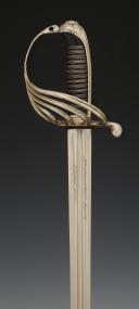 Photo 4 : Senior Infantry Officer's Saber of the Battalion of Africa, modified Third Republic model 1855. 29519R