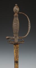 Photo 6 : COURT SWORD IN PIERCED STEEL, Former Monarchy (1760-1770). 28806