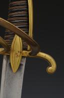 Photo 6 : LIGHT CAVALRY OFFICER'S SABER, First Empire. Item no. 29525
