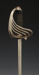 Photo 6 : Senior Infantry Officer's Saber of the Battalion of Africa, modified Third Republic model 1855. 29519R