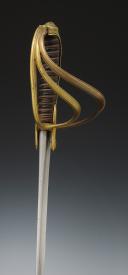 Photo 7 : LIGHT CAVALRY OFFICER'S SABER, First Empire. Item no. 29525
