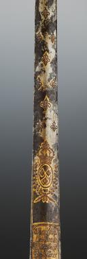 Photo 8 : COURT SWORD IN PIERCED STEEL, Former Monarchy (1760-1770). 28806