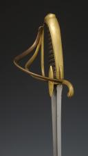 Photo 9 : LIGHT CAVALRY OFFICER'S SABER, First Empire. Item no. 29525