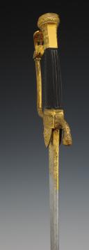 Photo 12 : BRIGADE GENERAL OFFICER'S SABER, 1st vendemiaire Year XII model (September 24, 1803), First Empire. 29845