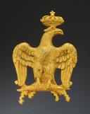 Photo 1 : OFFICER'S GIBERNE BANNER EAGLE, First Empire. 26028