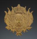 INFANTRY GIBERNE PLATE OF THE ROYAL GUARD, Restoration period. 28839
