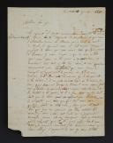 SIGNED AUTOGRAPH LETTER CLAVEAUD (CLAVEAUX?) OF THE IMPERIAL GUARD TO HIS FATHER, Rueil September 10, 1811. 18855-18