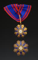 ORDRE DE PIE IX DANS L'ORDRE DE COMMANDEUR AVEC ÉTOILE, créé en juin 1847, 1939-1958. 30836R