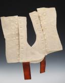 PAIR OF GAITERS FROM A SOLDIER OF THE 146th LINE INFANTRY REGIMENT, model 1867, Second Empire - Third Republic. 31234R