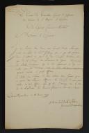 LETTRE SIGNÉE DU GÉNÉRAL D'INFANTERIE Comte de WARTENSLEBEN AU GÉNÉRAL MICHAUD, au sujet de l'échange des prisonniers de guerre, Mannheim 10 avril 1795. 18910-14