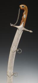 ORIENTAL-STYLE SABER KNOWN AS A "PALA," CAVALRY OFFICER'S, First Empire. 32709