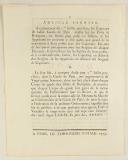 Photo 2 : ORDONNANCE DU ROI, concernant le service des Caporaux & Appointés de la Garde de Paris, de service sur les Ports & Remparts. Du 23 juin 1779. 2 pages