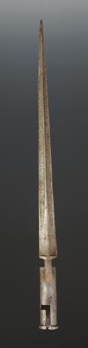 Photo 2 : BRITISH BAYONET FOR BROWN BESS TYPE RIFLE, Early 19th century. 27953-49R