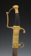 Photo 2 : BRIGADE GENERAL OFFICER'S SABER, 1st vendemiaire Year XII model (September 24, 1803), First Empire. 29845