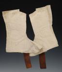 Photo 2 : PAIR OF GAITERS FROM A SOLDIER OF THE 146th LINE INFANTRY REGIMENT, model 1867, Second Empire - Third Republic. 31234R