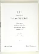 Photo 2 : Programme-souvenir du Bal de saint-cyr 1956 
