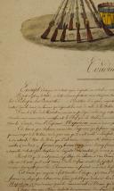 Photo 3 : Proclamation: "CONDUCT AND CLAIM OF THE GUARD - SEPTEMBER 1814". 32895-2