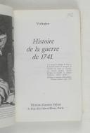 Photo 3 : VOLTAIRE – Histoire de la guerre de 1741