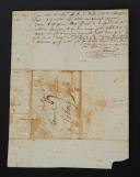 Photo 4 : SIGNED AUTOGRAPH LETTER CLAVEAUD (CLAVEAUX?) OF THE IMPERIAL GUARD TO HIS FATHER, Rueil September 10, 1811. 18855-18