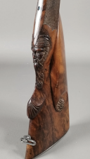 Photo 5 : DOUBLE BARREL SHOTGUN, mid-19th century.