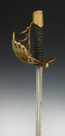 Photo 7 : DRAGON OR GENDARMERY OFFICER'S SABER known as "battle guard", First Empire. 27273