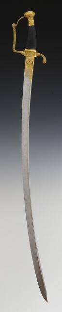 Photo 7 : BRIGADE GENERAL OFFICER'S SABER, 1st vendemiaire Year XII model (September 24, 1803), First Empire. 29845
