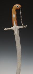 Photo 7 : ORIENTAL-STYLE SABER KNOWN AS A "PALA," CAVALRY OFFICER'S, First Empire. 32709