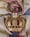 Photo 12 : 73  Bijou Grand-Croix de l’Ordre du mérite militaire Karl Friedrich, Bade. Royaume de Bade. Fabrication française. Premier Empire.
