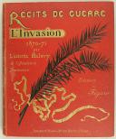 Photo 1 : LUDOVIC HALÉVY : RÉCITS DE GUERRE, L'INVASION 1870-1871.