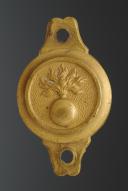 BOSSETTE POUR MORS DE CUIRASSIER OU DRAGON DE LA GARDE IMPÉRIALE, modèle 1854, Second Empire 29246-13