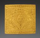 OFFICER BELT PLATE OF THE CUIRASSIERS OF ANGOULÊME, 1814-1830, Restoration type, later manufacturing. 30091.