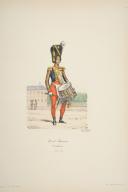 Photo 1 : Cent-Suisses  Tambour 1814-1817