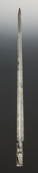 Photo 2 : Austrian bayonet for the Lorenz rifle model 1854 and Wanzl rifle model 1862 and 1867, 19th century. Item number: 27953-52R.